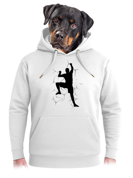 Horolozec unisex mikina premium Snowwhite