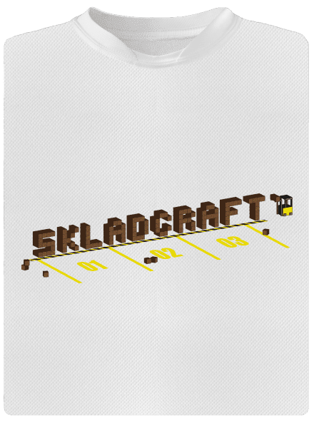 Skladcraft pánské sportovní tričko White