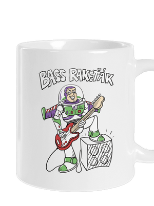 Bass Rakeťák klasický hrnek White