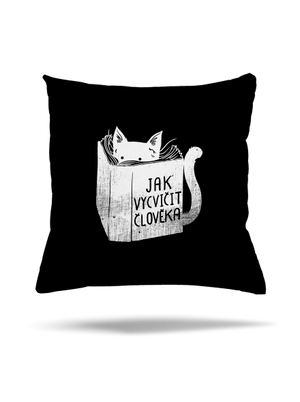 Povinná četba polštář Black