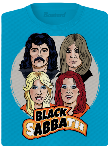 Black Abba dámské sportovní tričko Blue Atol