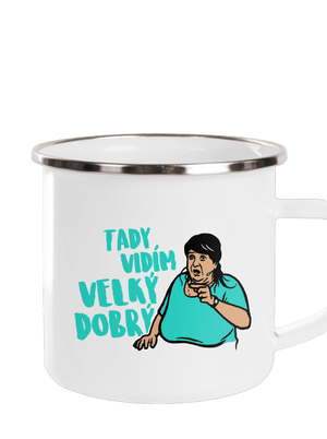 Velký dobrý plecháček White