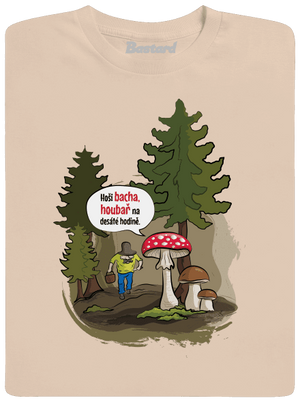 Bacha houbař pánské tričko Sand