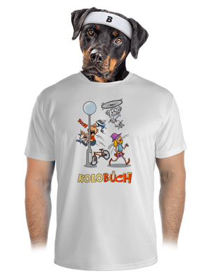 Kolobuch pánské sportovní tričko White