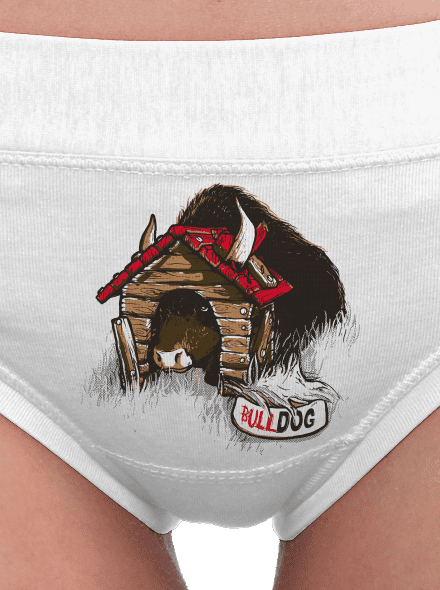 Bulldog dámské kalhotky White