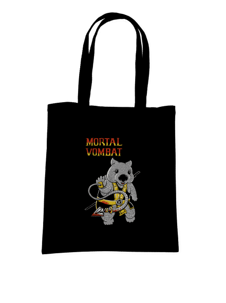 Mortal Vombat taška Black