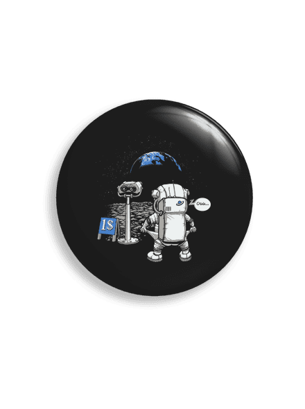 Kosmonaut placka uni
