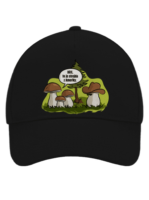 Strejda z Ameriky kšiltovka baseballka Black