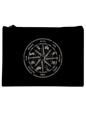 Alkoholický kompas taštička Black