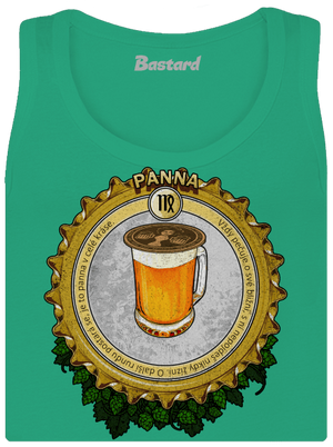 Pivní horoskop: Panna dámské tílko klasické Mint Mal