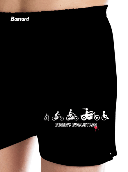 Bikers evolution pánské trenky Black