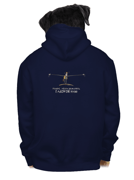 Takovou rybu jsem chytil pánská mikina na zip Navy