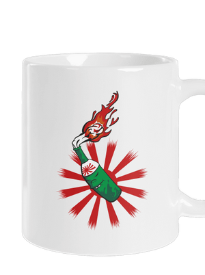 Kamikaze klasický hrnek White