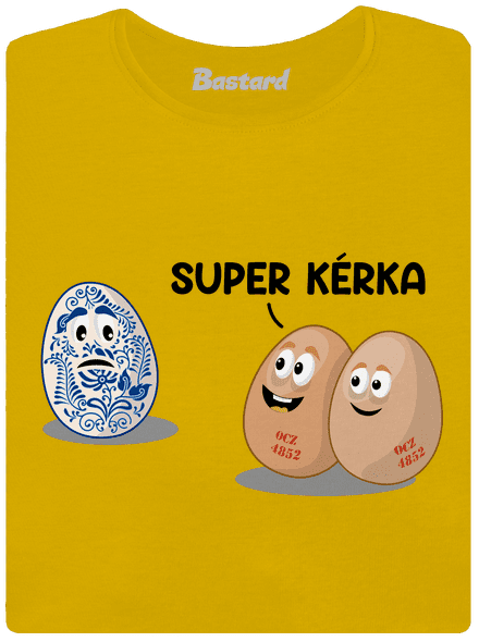 Super kérka dámské tričko Yellow