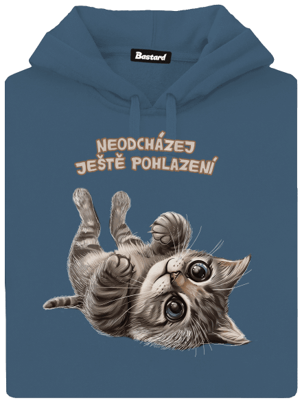 Ještě pohlazení dámská mikina klokanka Denim