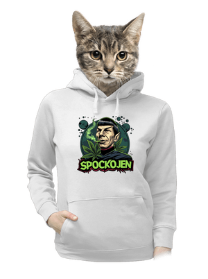 Spockojen dámská mikina klokanka White