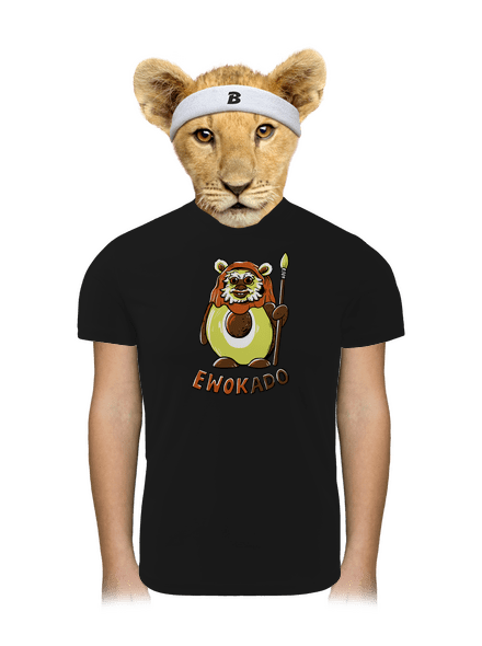 Ewokado dětské sportovní tričko Black