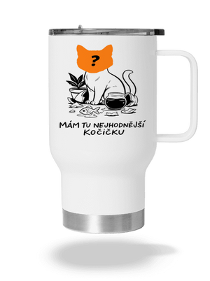 Mám nejhodnější kočičku termohrnek White
