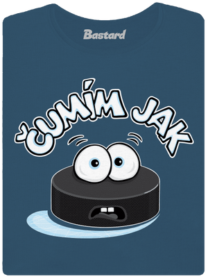 Čumím jak puk dámské tričko premium Petrol Blue