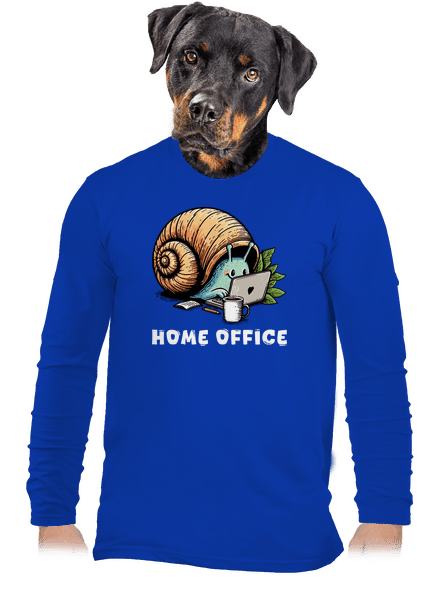 Šnekův home office pánské dlouhý rukáv Royal Blue