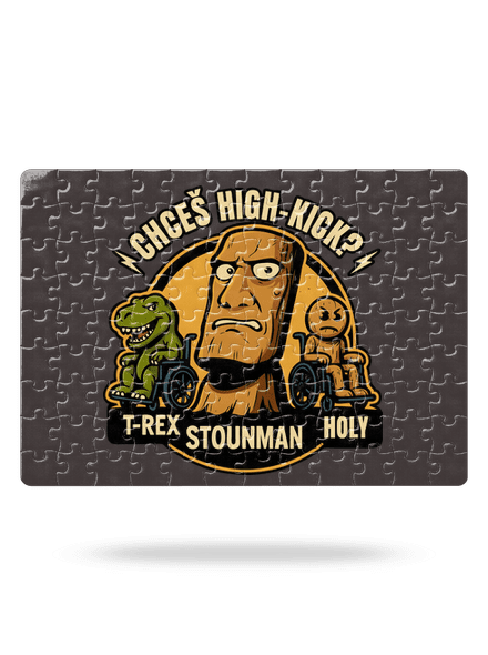 High kick puzzle White