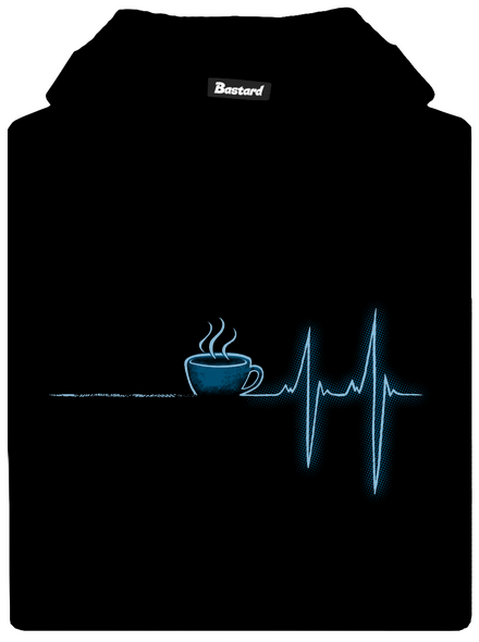 Coffee help dětská mikina klokanka Black