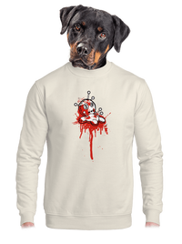 unisex mikina bez kapuce