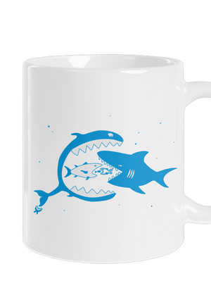 Rybky klasický hrnek White