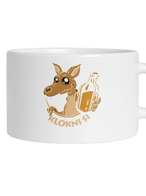 Klokni si hrnek makronka White