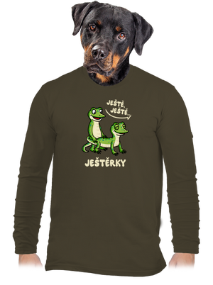 Ještě, ještě pánské dlouhý rukáv Urban Khaki