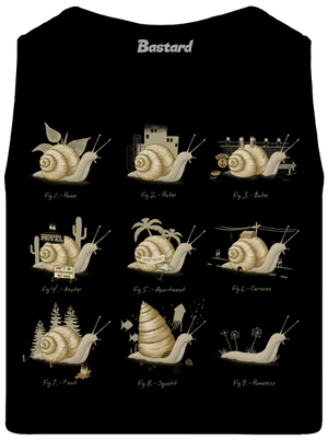 Sladký domov pánské tílko Black