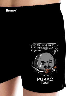 Pukáč tour pánské trenky Black