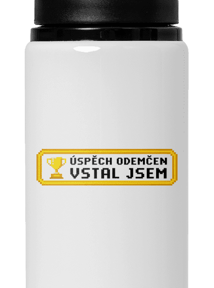 Vstal jsem lahev na vodu White