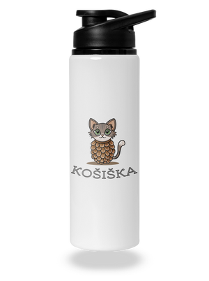 Košiška lahev na vodu White