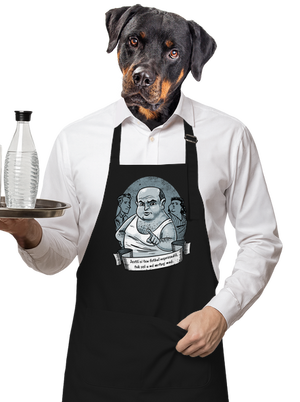 B14: Ecce Homo Homolka zástěra Black