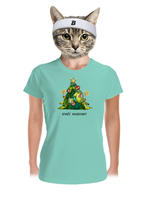 Stačí nazdobit dámské sportovní tričko Mint Mal