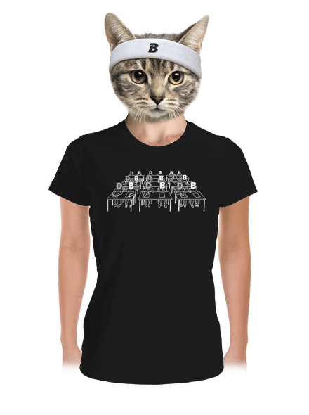 Cimrman: Debil, blbeček dámské sportovní tričko Black