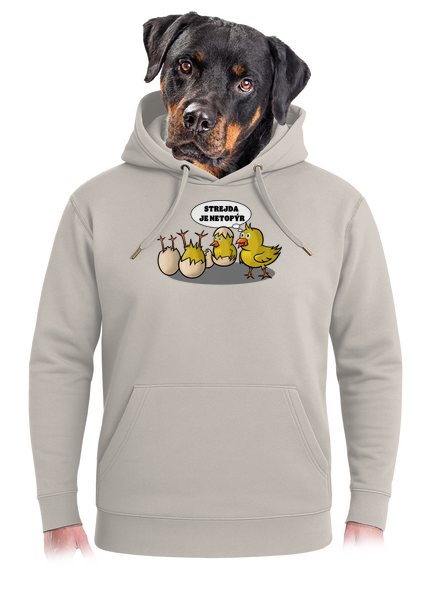 Strejda netopýr unisex mikina premium Pastel Macchiato