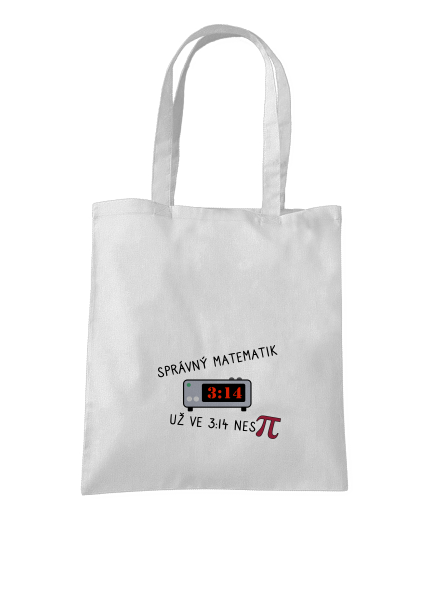 Matematik nespí taška White