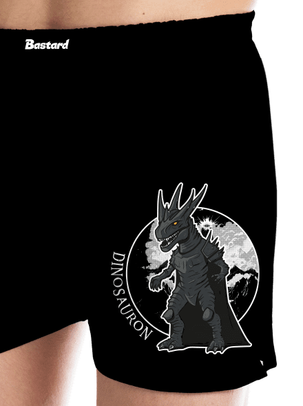 Dinosauron pánské trenky Black