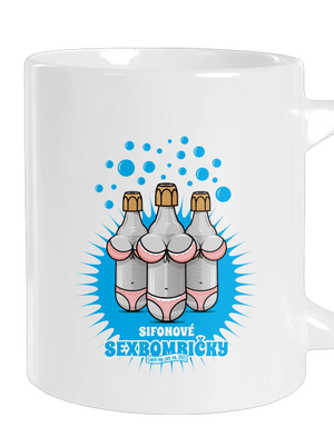 Sexbombičky velký hrnek White