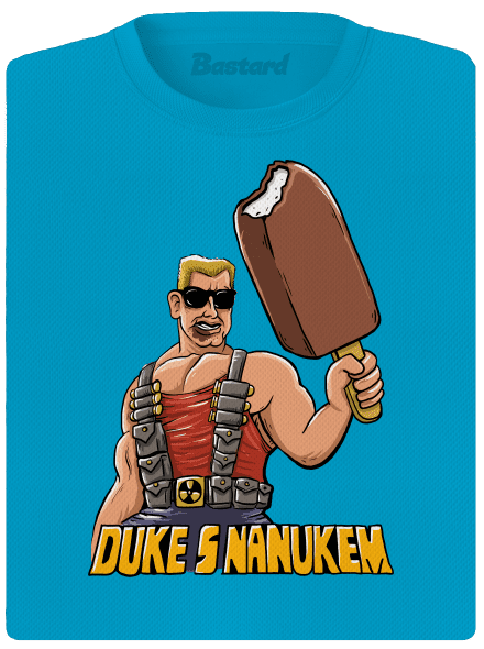 Duke s nanukem dámské sportovní tričko Blue Atol