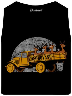 Zásobování pánské tílko Black