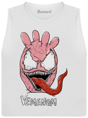 Vemenom dámské tílko volné White