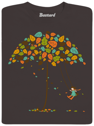 Radost z podzimu pánské dlouhý rukáv Bear Brown