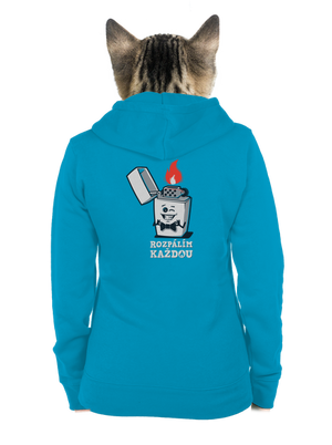 dámská mikina na zip