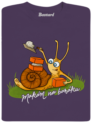 Makám na baráku pánské tričko Urban Purple