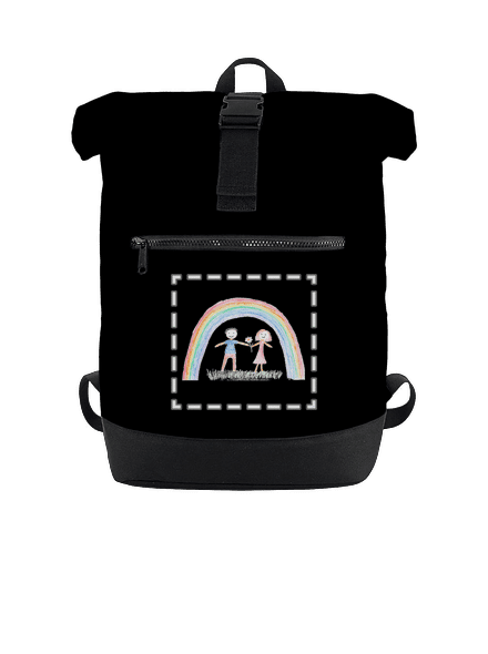 Dětské kresby - nahraj vlastní batoh Black