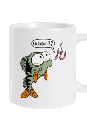 Co okouníš? klasický hrnek White