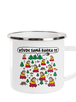 Všude samá babka plecháček White